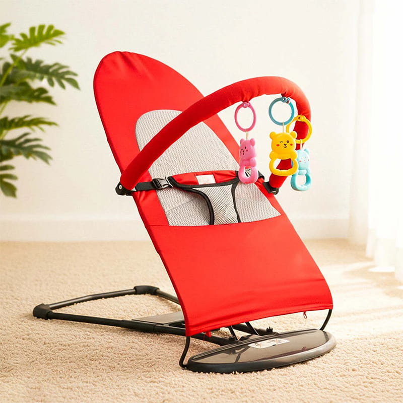 2-in-1 Baby Bed & Chair Bouncer – আরামদায়ক বেবি বেড ও বাউন্সার