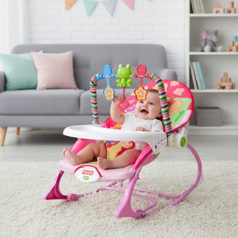 Ti Baby Toddler Rocker Dining Chair – 3-in-1 Baby Roker & Dining Chair