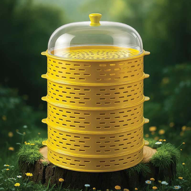 Multifunctional 5 Layer Food Safety Cover – 5 Layer Food Storage Rack