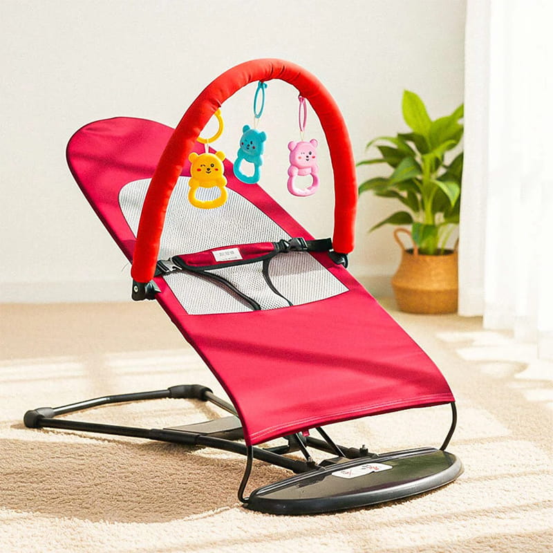 2-in-1 Baby Bed & Chair Bouncer – আরামদায়ক বেবি বেড ও বাউন্সার